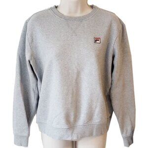 *50off3* Fila Crew Neck Sweatshirt M Gray